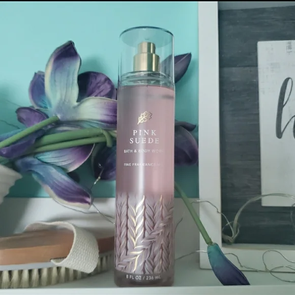 Bath Body Works Bath Body Newdiscontined Pink Suede Fine